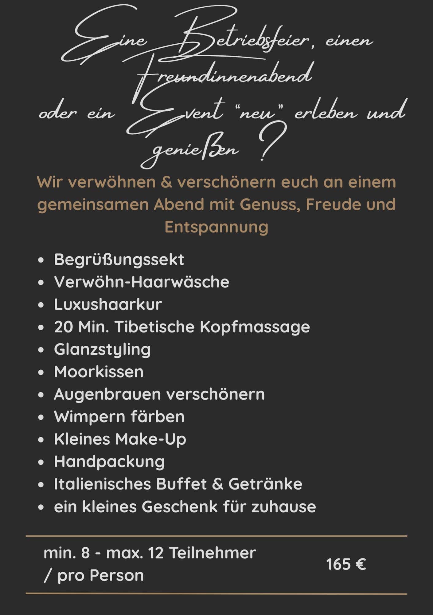 Flyer Betriebsfeier